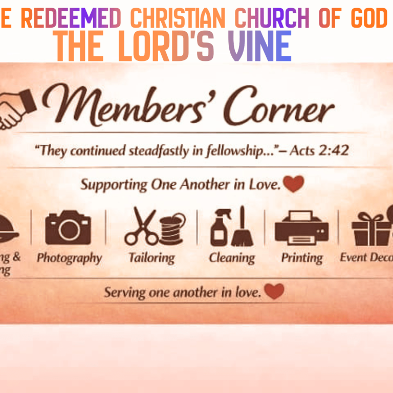 MEMBERS' CORNER